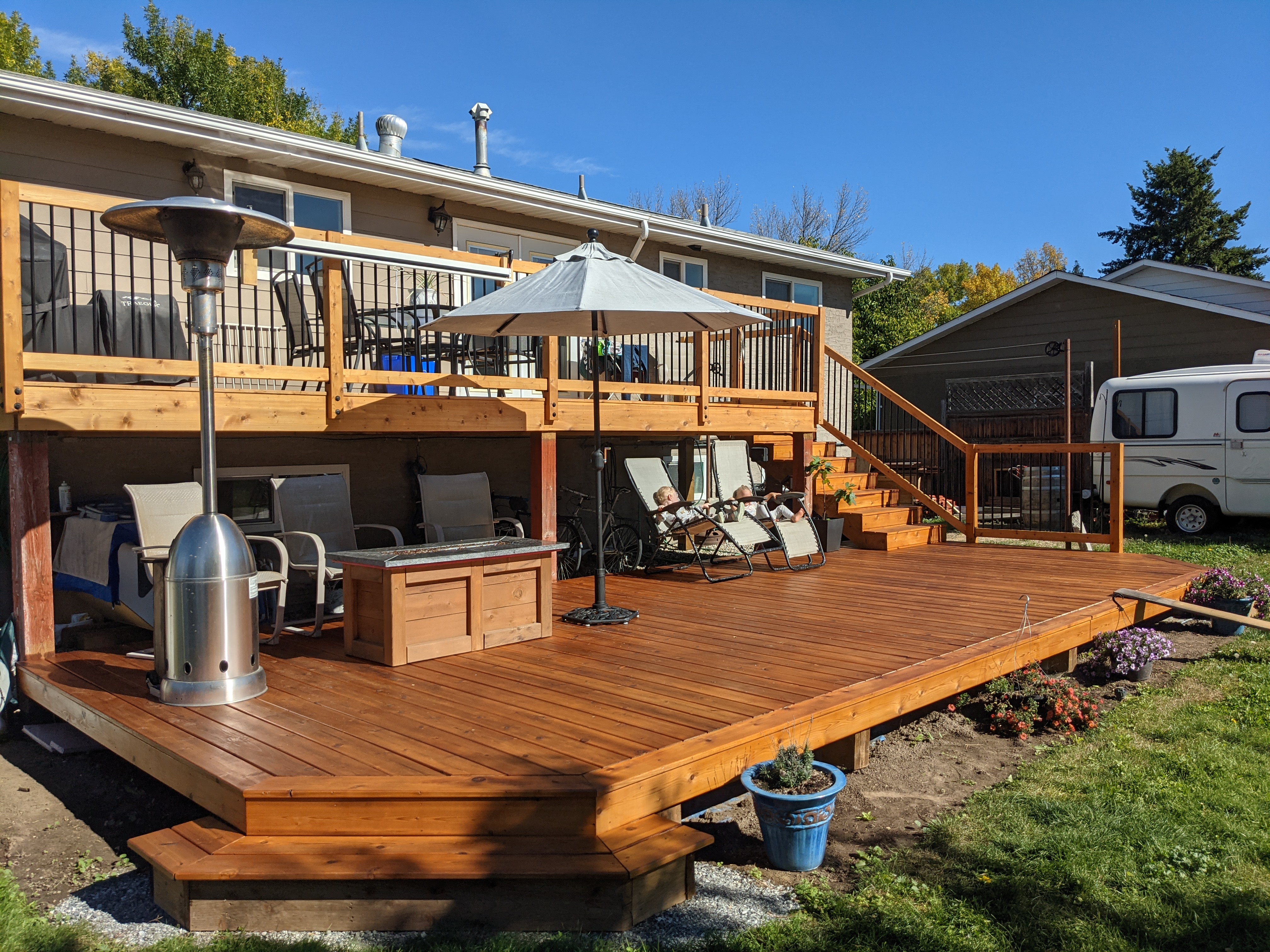 Benchview Martens Construction Company Benchview Deck Addition & Revitalization
